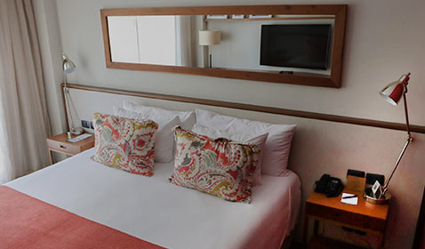 Hotel Cottage Puerto Buceo. Montevideo Uruguay. Habitaciones en Montevideo