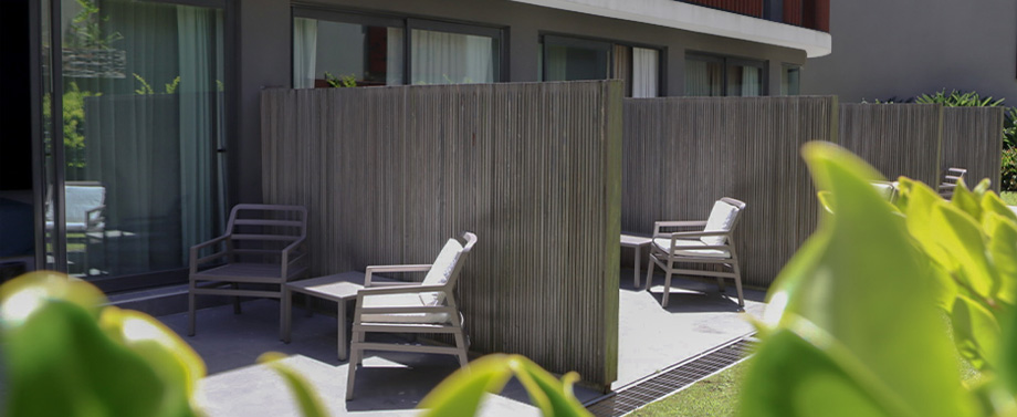 Habitación Superior de Hotel Cottage Carrasco con desayuno en la cama