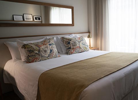 Habitación en Montevideo, Uruguay, Hotel Cottage Puerto Buceo.