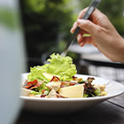 Almuerzos saludables en Hotel Cottage Montevideo Uruguay