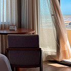 Habitación con escritorio, Hotel Cottage Puerto Buceo.